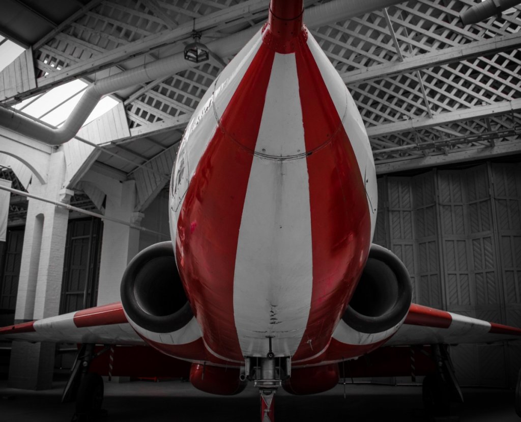 Red Strip Jet