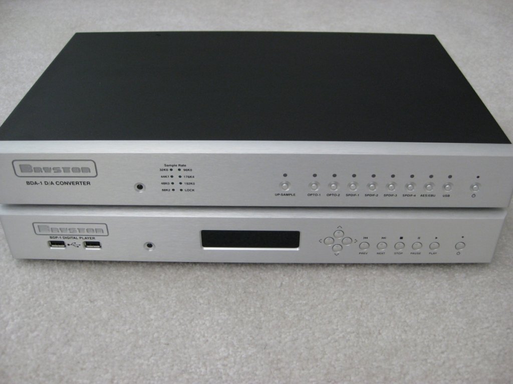 BDA-1 with BDP-1 Front