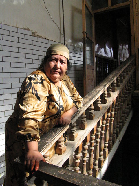 Our chef/host at a Kashgar old city home visit