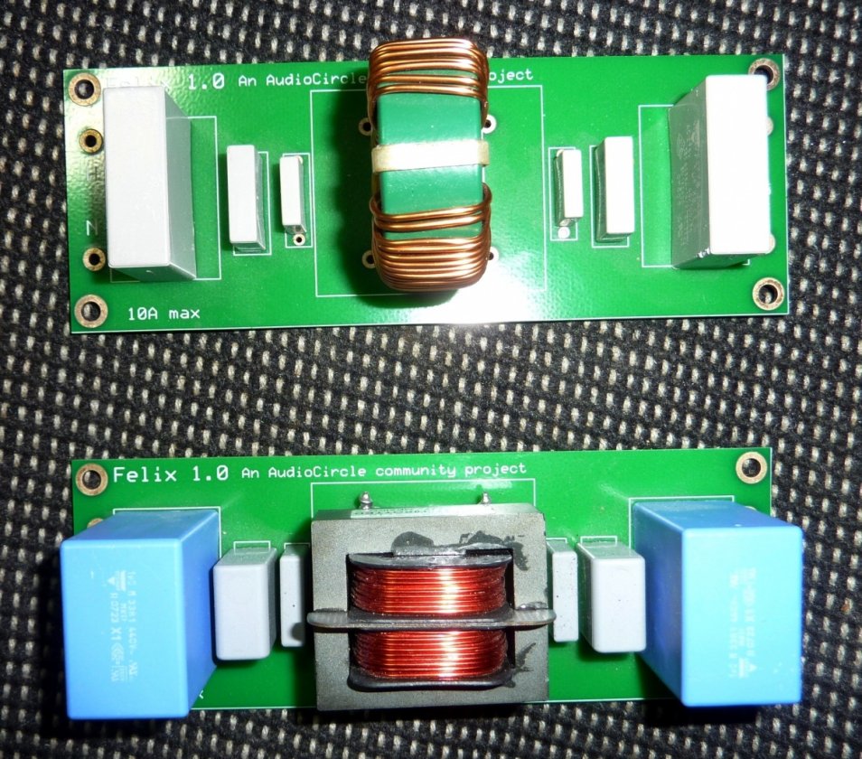 Audio Circle DIY power filter, one analog, one digital. Premium parts and solder job, just add case and A/C outlets. Never used. Includes shipping to lower 48.
http: /www.audiocircle.com/index.php?topic=25757.180