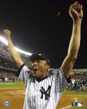 Mariano after winning 2003 ALCS