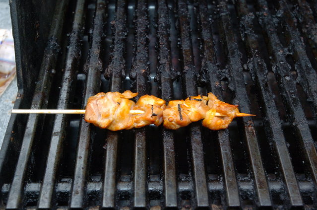 one chicken grilled