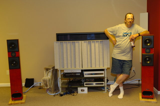 Lonewolfny 42 next to the AV system