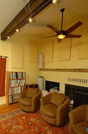 Rear Wall, Fireplace, Stoop, Mantle, Panels, Beam