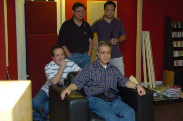 From Left to Right: Ping, Phil, Gary and Mark