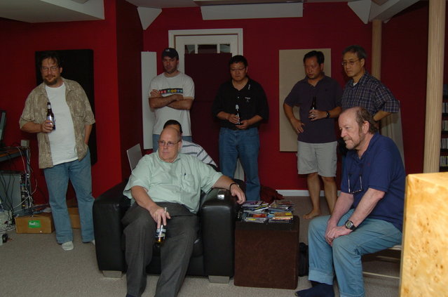 Everyone listening to the equipment