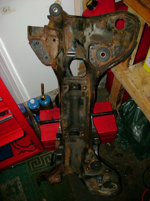 Subframe, new bushings