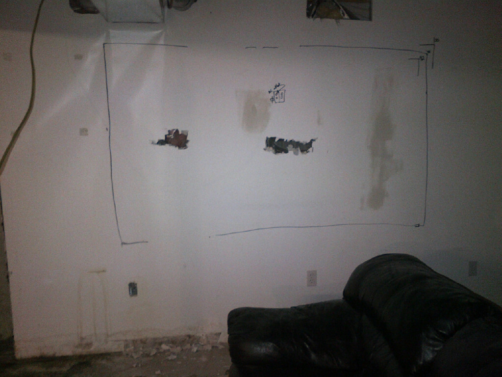 framing recess area