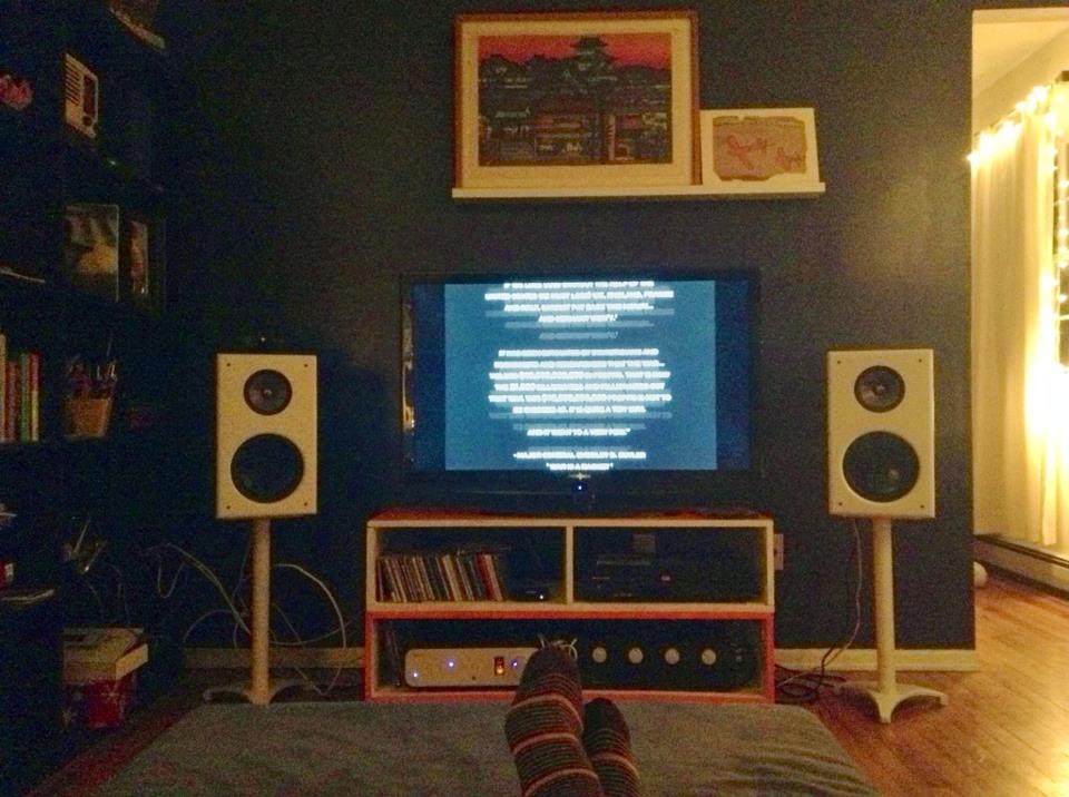 Chilling in the evening.