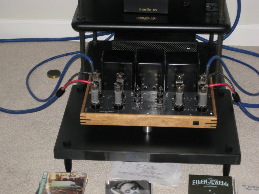 Music Reference RM9SE sitting on Critical Mass Rize's
