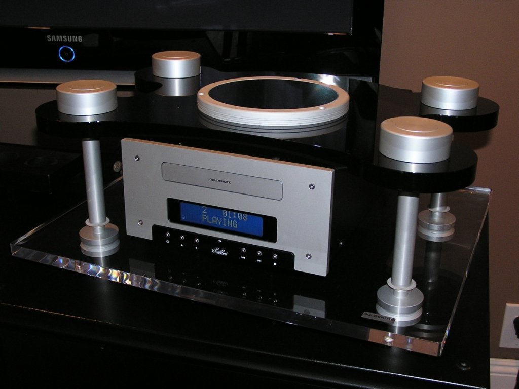 Goldenote Stibbert Tube CD Player