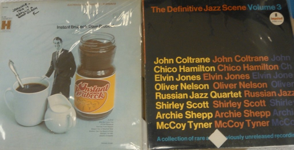 Brubeck and a jazz collection