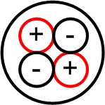 4 conductor wiring to lower inductance