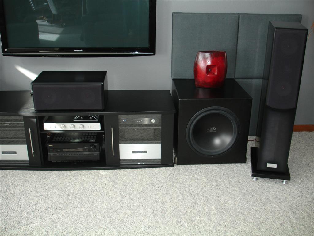 Salk HT2-TL (LCY ribbon tweeters) speakers and DIY 18