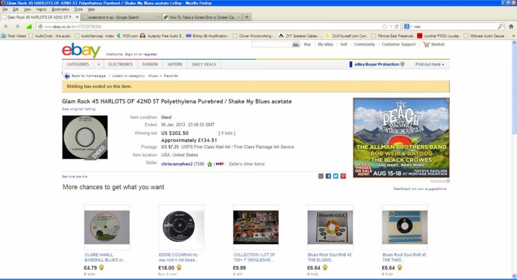 eBay Acetate