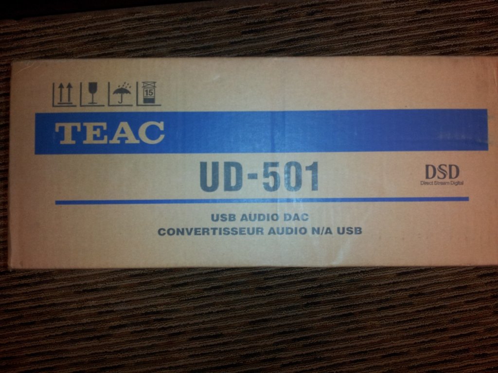 Teac UD-501 Box