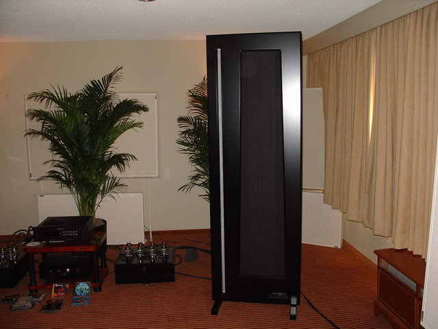 Analysis Audio speakers full range plannar ribbons "Amphitryon"