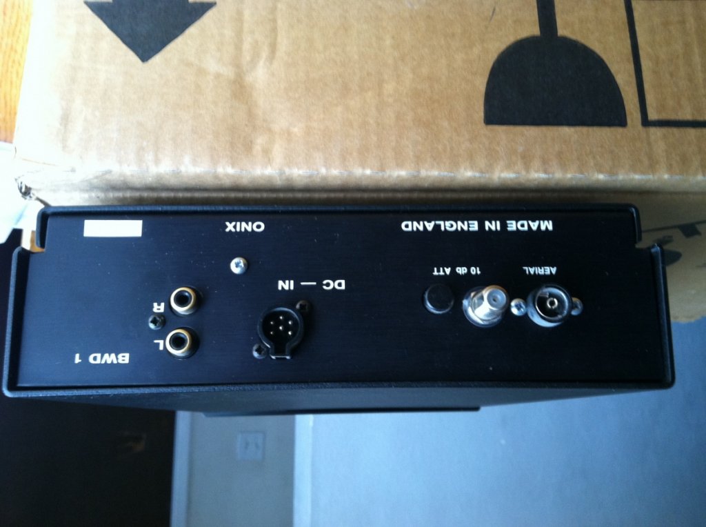 Back of tuner