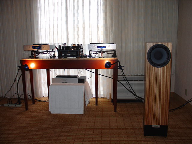 WLM loudspeakers and Audio Aero Prima gear