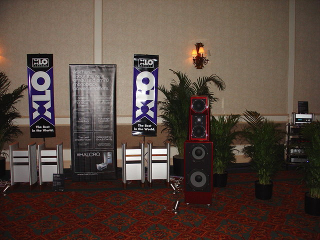 Halcro amps w/ Talon speakers