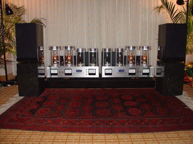 Intuitive Design speakers w/ Amber Wave Audio amps