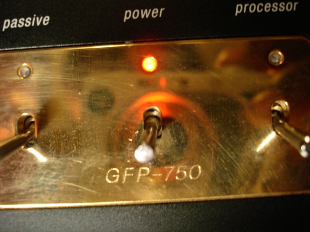 look she's got gold,oooouuhh. - adcom gfp-750 preamp.
