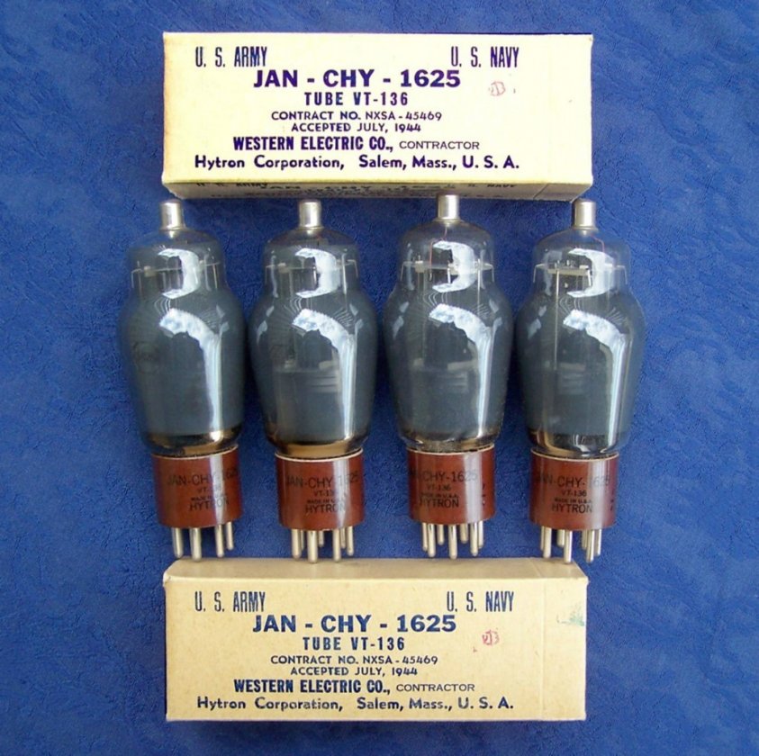 1625 Tubes