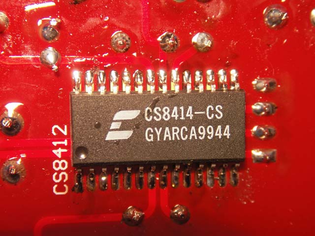 The hardest part of this board got to be soldering all those tiny legs of the reciever chip. 
Man! good thing I didn't screw it up and burn it.