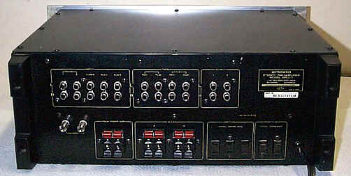 hook up shot - pioneer spec-1 preamp