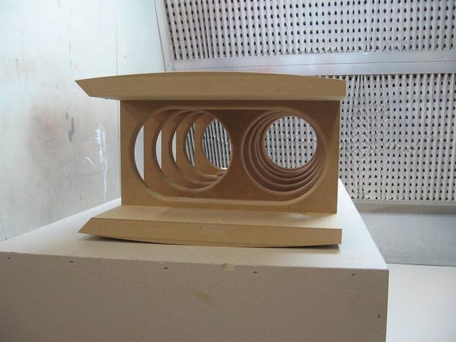 GR Research OB 5 - Dry assembly showing internal bracing