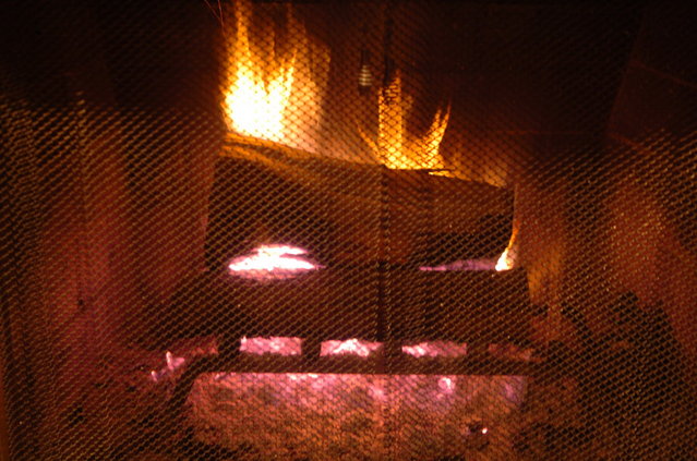 Warm fire