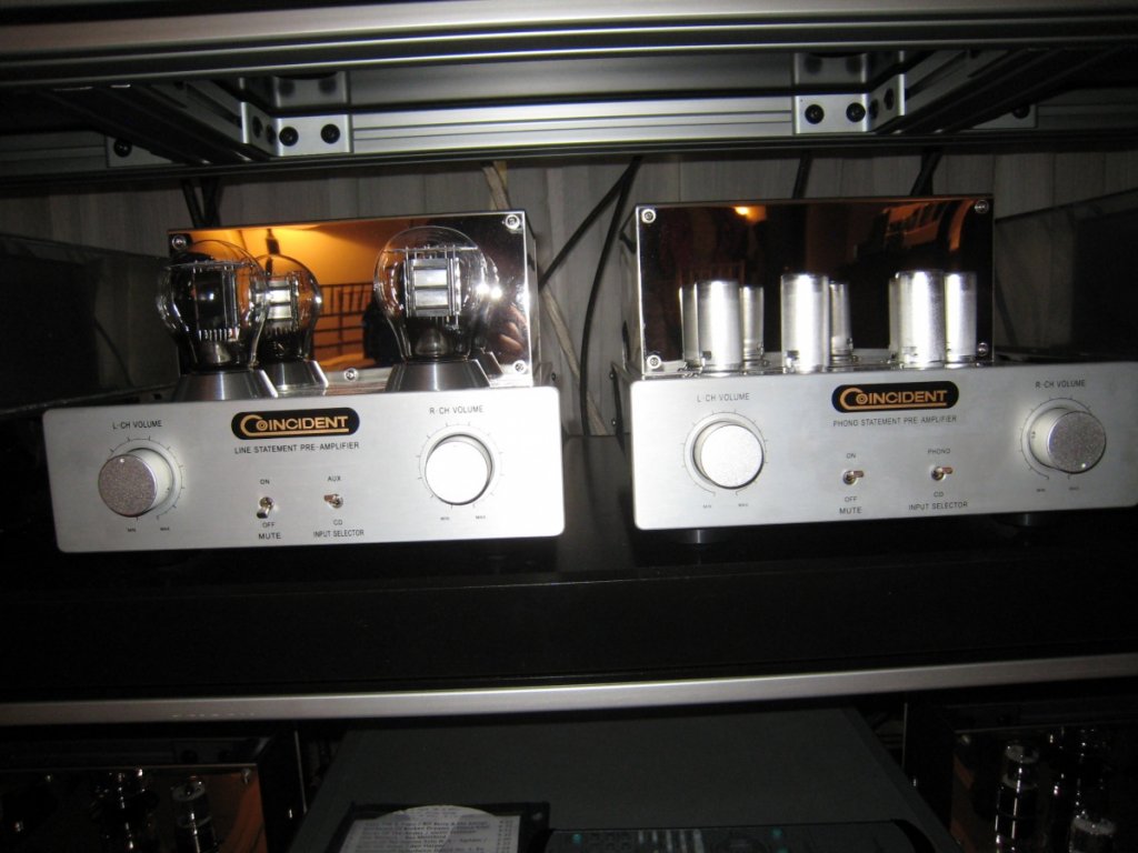 Coincident Line and phono preamp
