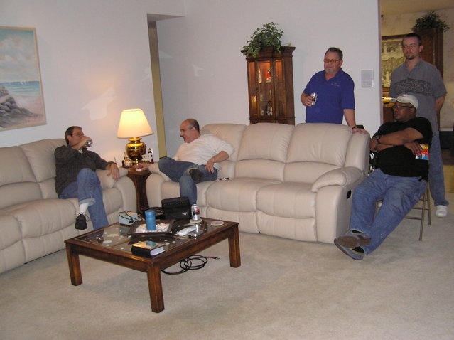 A Few Gas Guys at the Oct. 06, 2006 Gathering... L-R Steve, Alex, Bryan, Sturgus, and Bob