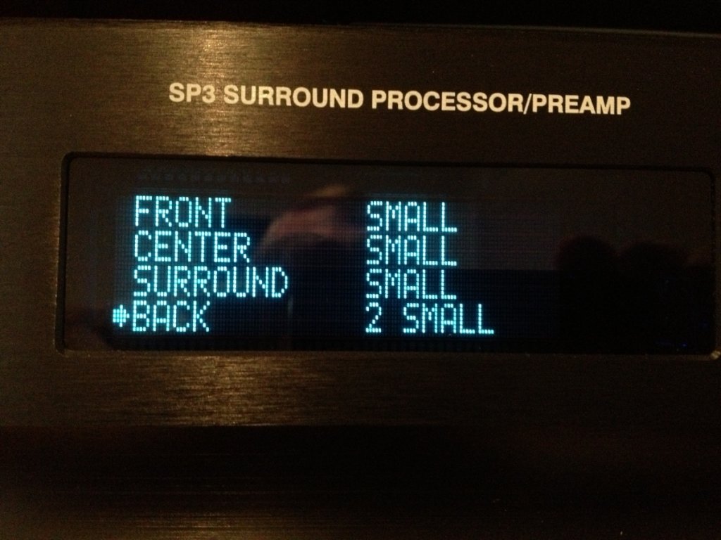 Speaker Config
