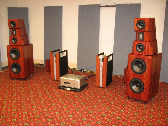 Audio Limits Room - Flex Speakers by Wham Engineering & Red Rock Renaissance Amps