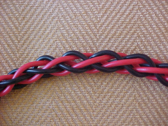 Braided cable detail