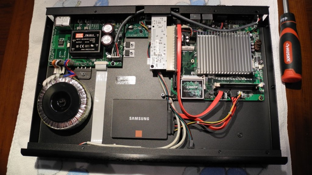 Samsung 500gb SSD installed in Bryston BDP-2