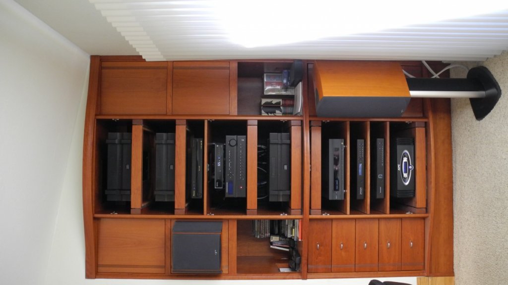 A/V Cabinet: full view