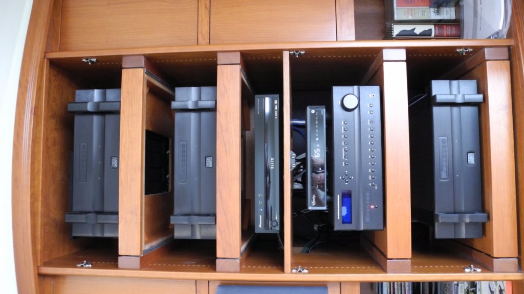 A/V Cabinet - top
