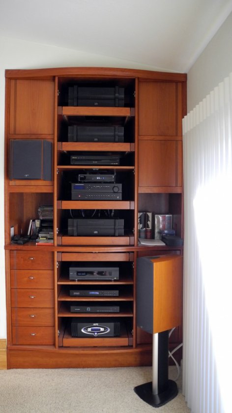 AV Cabinet - full view