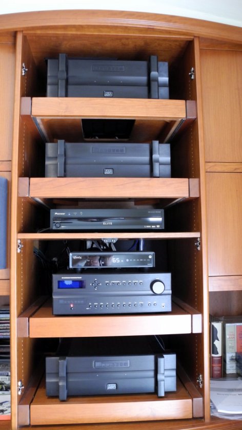 AV Cabinet - top