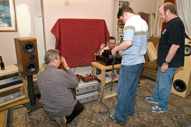 How many audiophiles dose it take to put together a working system?