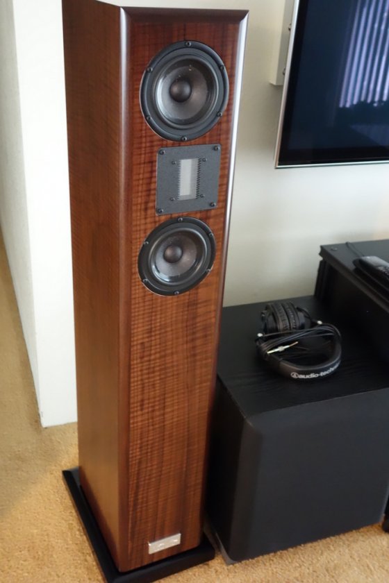 Salk SongTower RAAL; Curly Walnut; without grill-1.