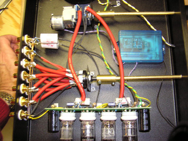 Korato before: With stock Mundorf output caps.