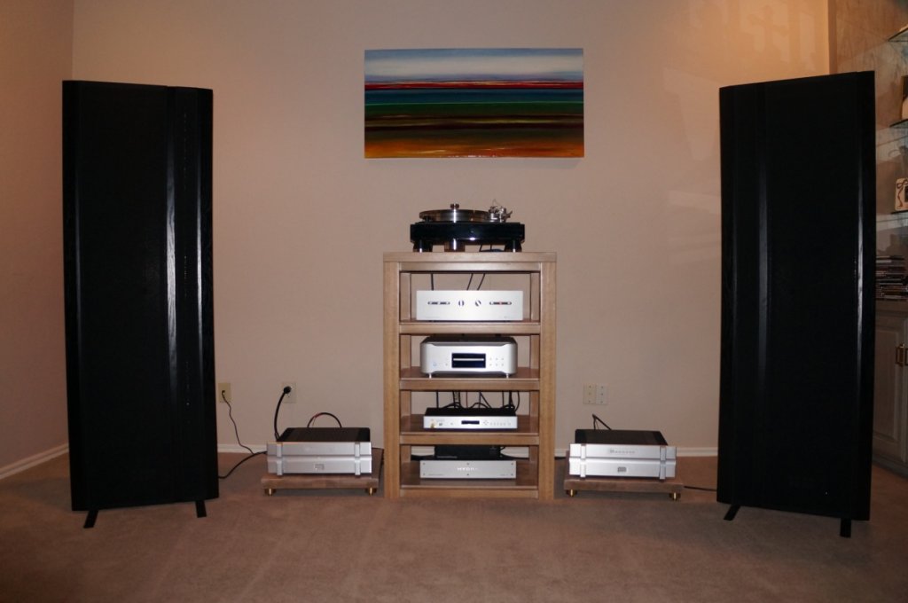 Magnepan 3.7 Bryston 7Bsst2 Bryston BDP2 CAT SL1 Renaissance Phono VPI Classic 3 TT w/ Lyra Kleos Cart Esoteric K-03 SACD Player/DAC