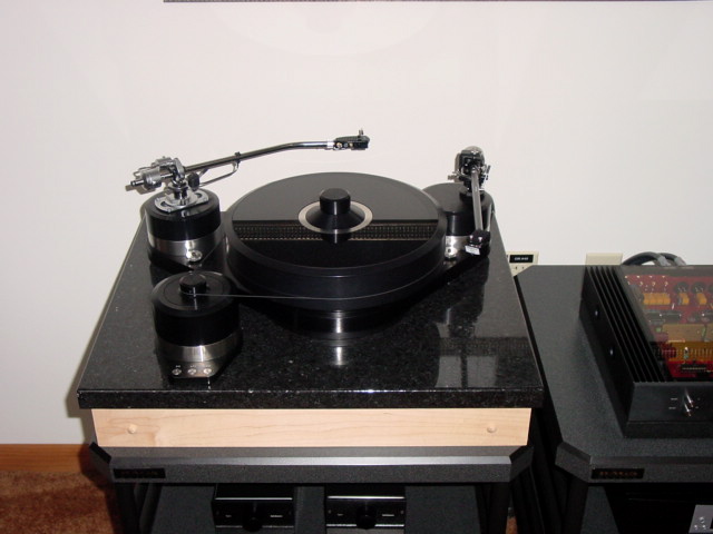 Brinkmann LaGrange, Brinkmann Arm, Brinkmann EMT Cartridge, SME 3012R Koetsu Rosewood Cartridge, Fabreeka Isolation Platform