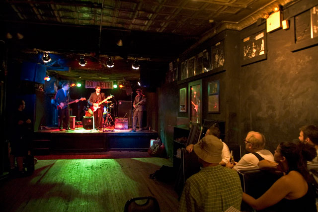 At The Continental NYC. This club no longer have live music now... very sad since it was a nice one.