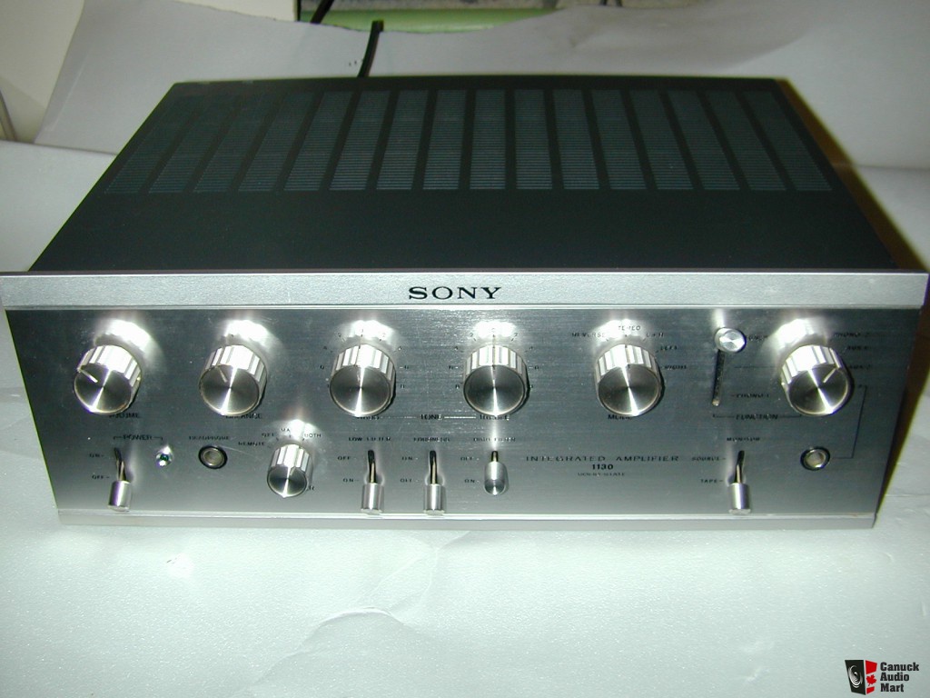350596-vintage sony ta1130 integrated amplifier