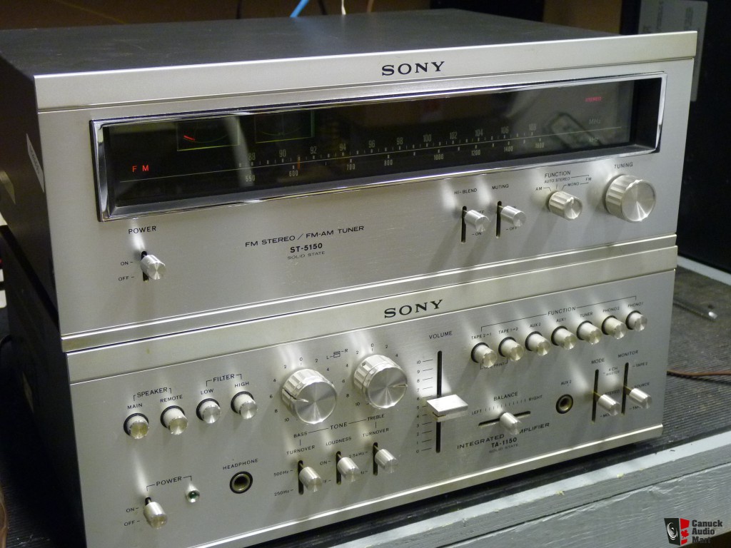 349902-sony ta1150 st5150 integrated amp and tuner