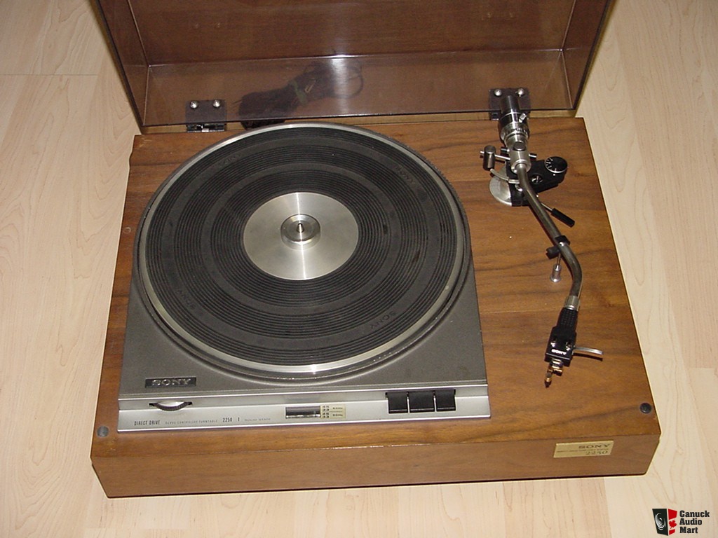 195745-sony 2250 direct drive turntable like new